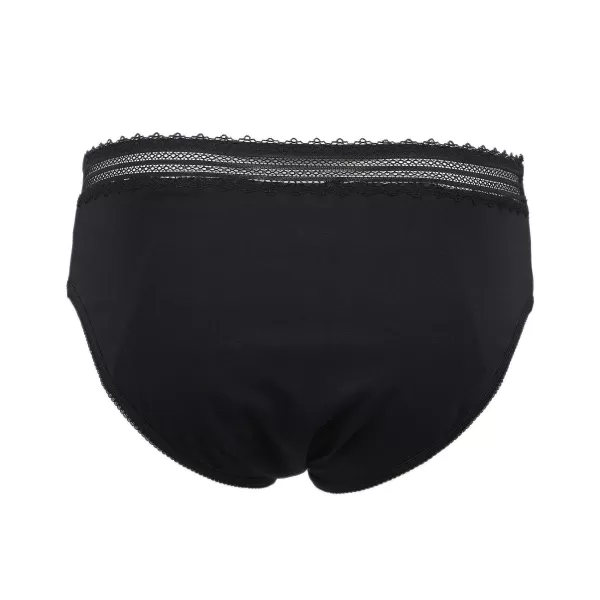 Outlet SEDUCCIA 2 Culottes Menstruelles Flux Abondant Noir