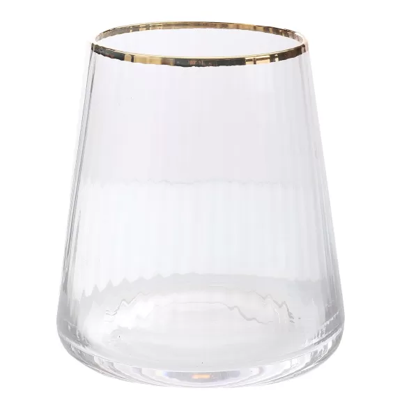 Shop TABLE EN FETE / APOINT 3 Verres Eau Bord Dor