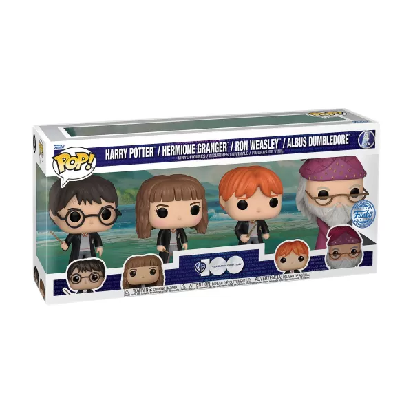 Store HARRY POTTER 4 Figurines Pop 9 Cm