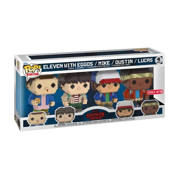 New POP 4 Figurines Stranger Things 9 Cm