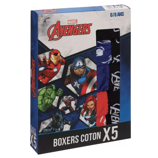 Flash Sale AVENGERS 5 Boxers Imprime