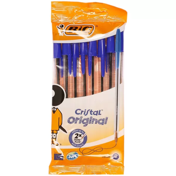 Clearance BIC 8 Stylos Bille Bleu