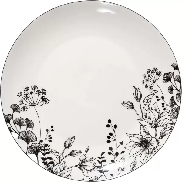 Best SECRET DE GOURMET Assiette Plate Floral 27Cm