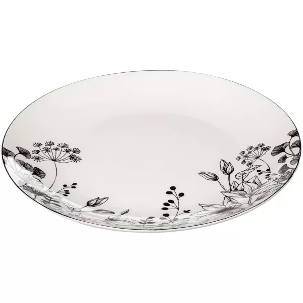 Best SECRET DE GOURMET Assiette Plate Floral 27Cm