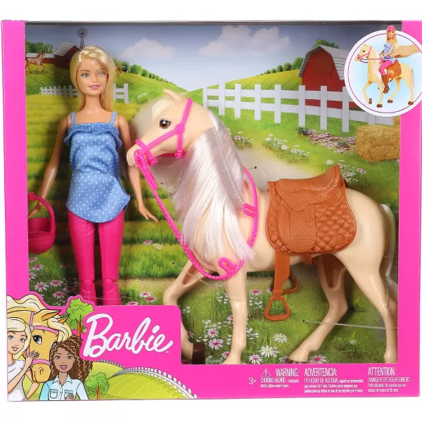 New BARBIE Et Son Cheval