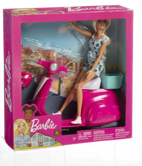 Hot BARBIE Et Son Scooter