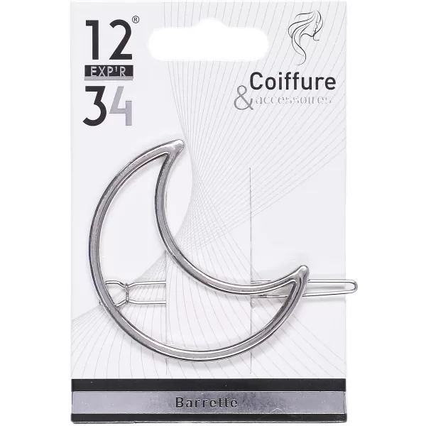 Outlet Stokomani Barrette Lune Argent E