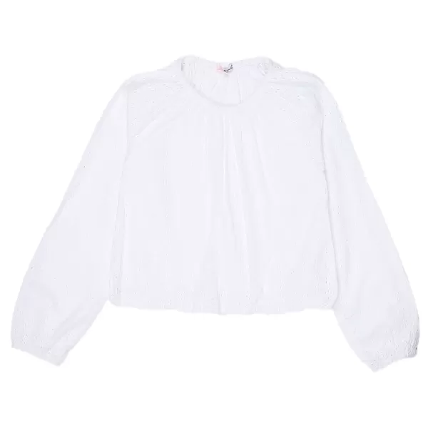 Best LILI MARELLE Blouse Broderie Anglaise Manches Longues 8-12 Ans