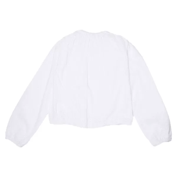 Best LILI MARELLE Blouse Broderie Anglaise Manches Longues 8-12 Ans