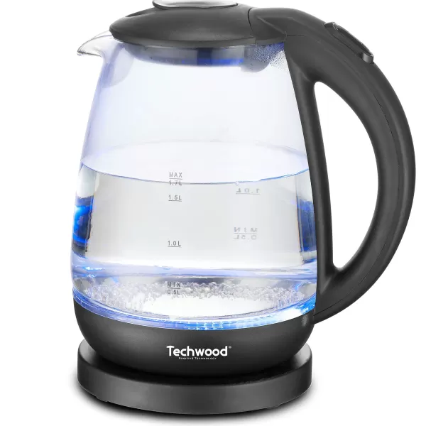 Store TECHWOOD Bouilloire Lectrique En Verre 1.7 L