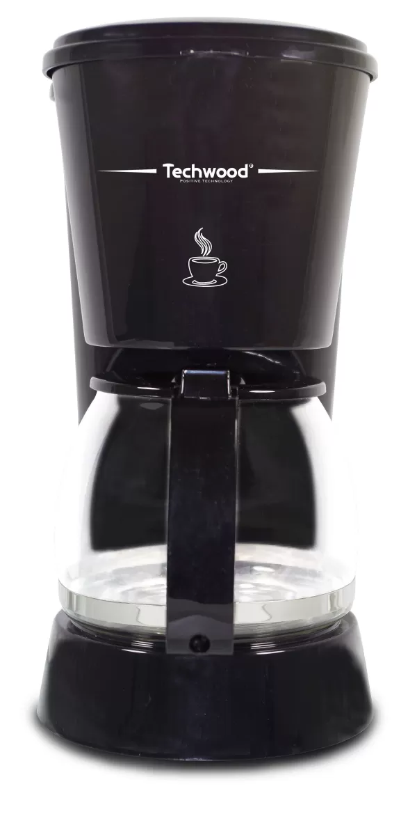 Hot TECHWOOD Cafeti Re 6 Tasses Noire 650W