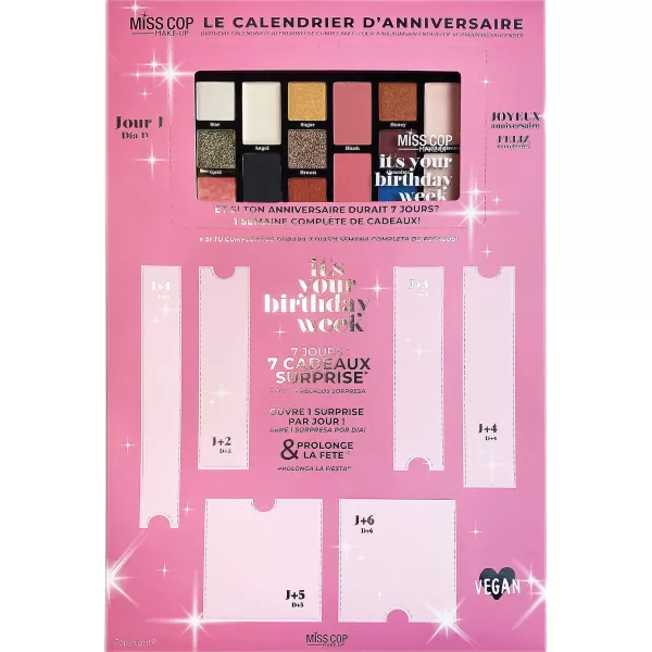 Clearance MISS COP Calendrier De L'Anniversaire