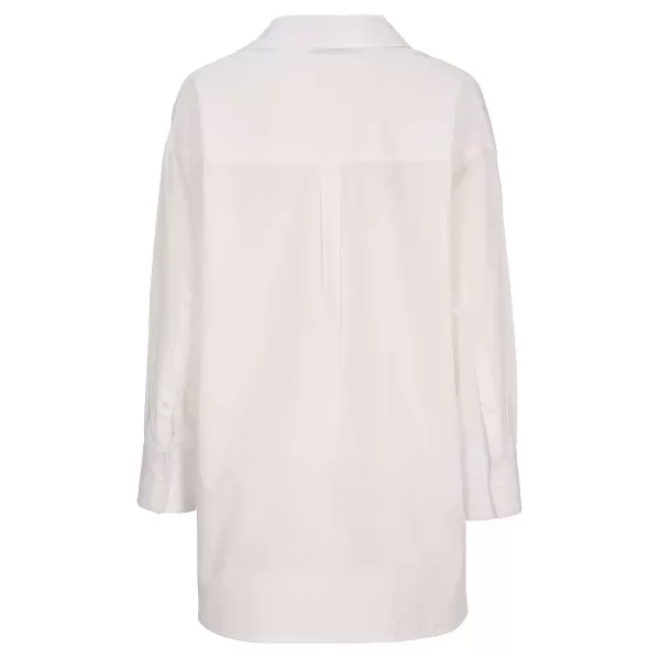 Cheap MANOUKIAN Chemise Oversized He Poche Blanc