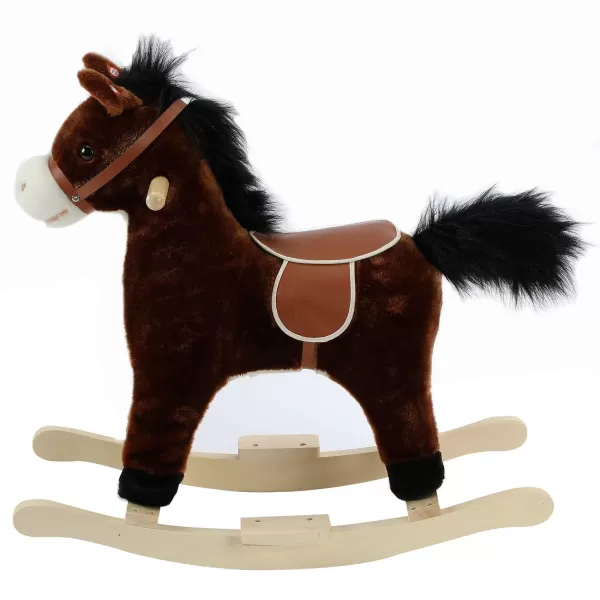 Best Sale SMALI Cheval Bascule Sonore Marron