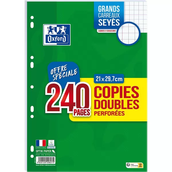 Clearance OXFORD Copies Doubles Perfor Es 21X29,7