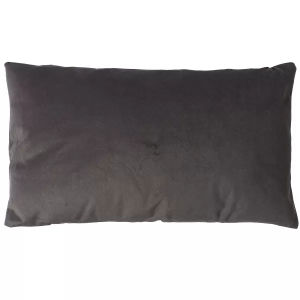 Hot ATMOSPHERA Coussin En Velours Tropic Or Et Gris 30X50Cm