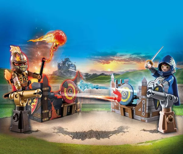 Cheap PLAYMOBIL Duel Chevalier Noverlmore Et Burnham Raider