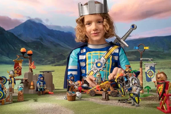 Cheap PLAYMOBIL Duel Chevalier Noverlmore Et Burnham Raider