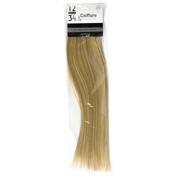 Outlet EXPR 1234 Extensions Cheveux Clips Blondes 46 Cm