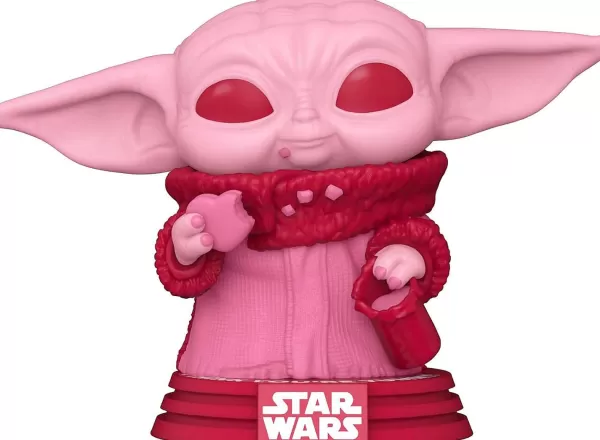 Hot STAR WARS Figurine Pop Bébé Yoda St Valentin 10Cm