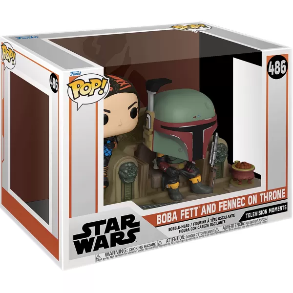 Cheap STAR WARS Figurine Pop The Mandalorian Boba Fett Et Fennec