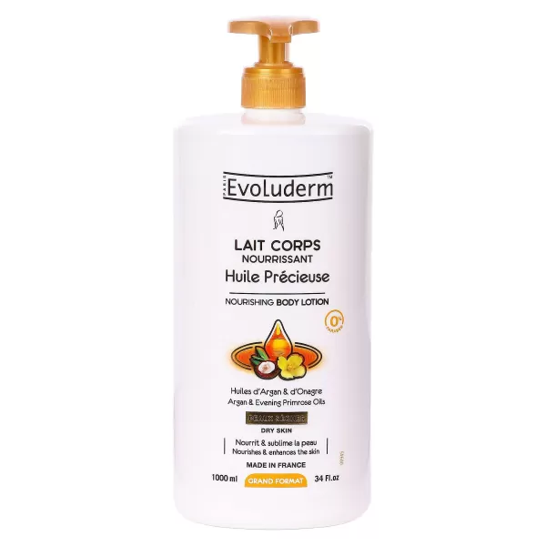 Fashion EVOLUDERM Lait Corps Nourrissant Huile Pr Cieuse