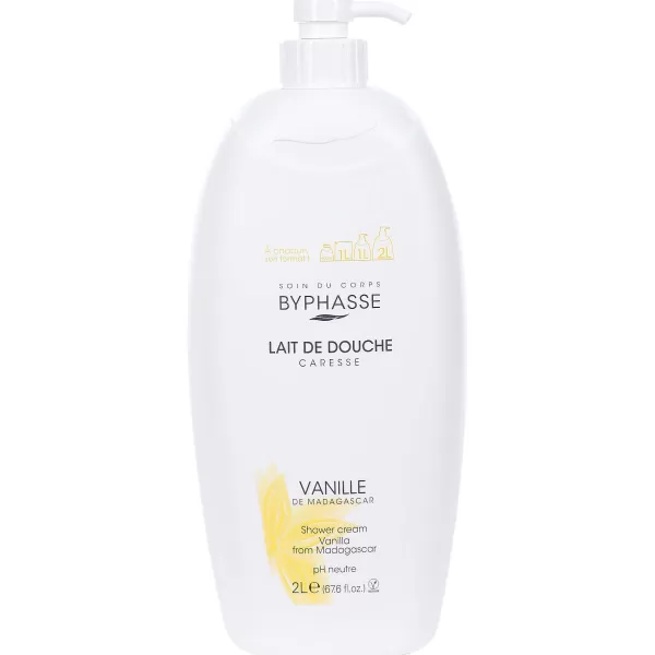 Fashion BYPHASSE Lait De Douche Caresse De Lait Fleur De Vanille