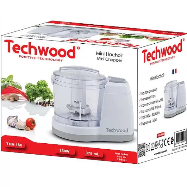 Best TECHWOOD Mini Hachoir 375Ml