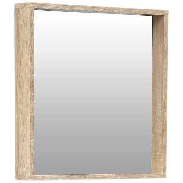 Fashion Stokomani Miroir Avec Encadrement Bois Naturel