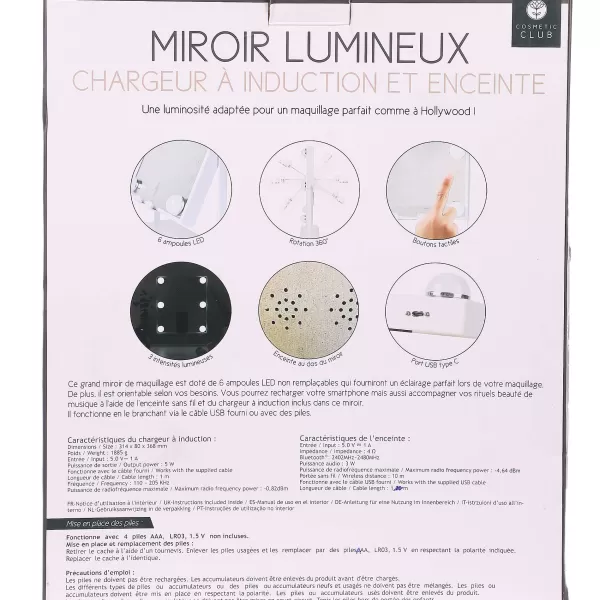 Best Stokomani Miroir De Maquillage Led