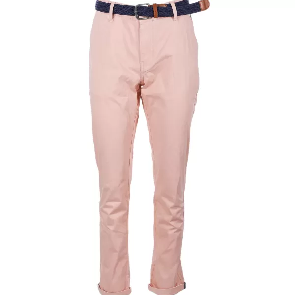 Discount GENTLEMAN FARMER Pantalon Chino Avec Ceinture /Rose