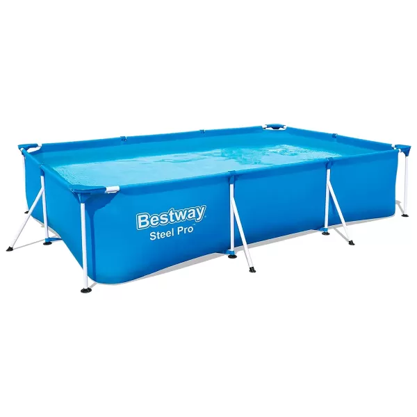 Clearance BEST WAY Piscine Rectangulaire Tubulaire 300X201X66 Cm