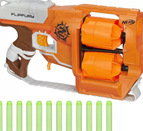 Cheap NERF Pistolet Zombie Flipfury