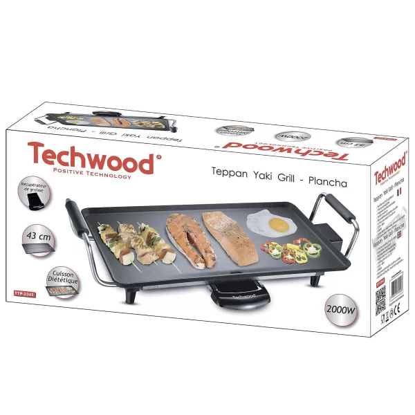 Best TECHWOOD Plancha Yaki Grill