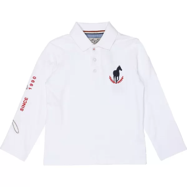 Cheap GENTLEMAN FARMER Polo Manches Longues Avec Broderie 8-12 Ans