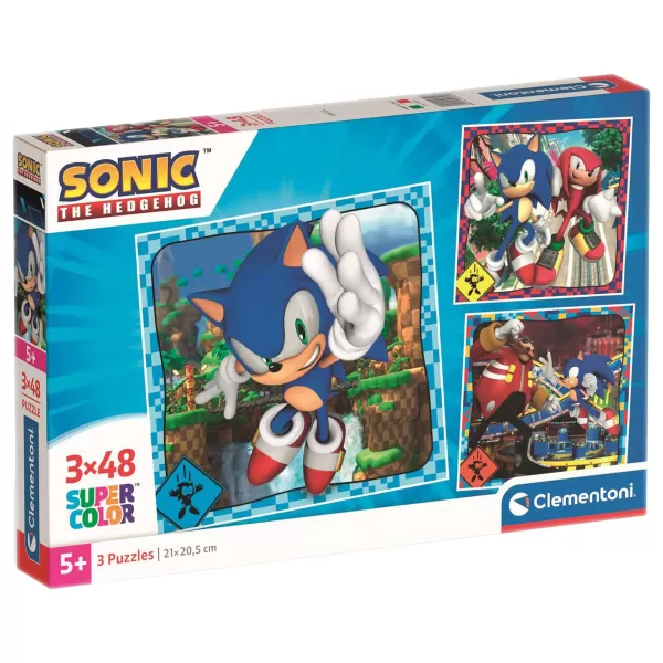 Online SONIC Puzzle 3X48 Pcs