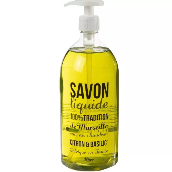 Best Sale FRAGRANCE Savon Liquide Mains Citron Basilic 1L