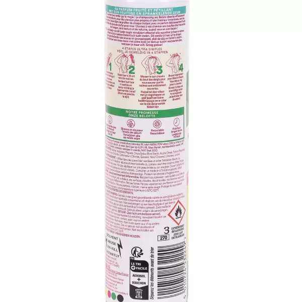 Shop BATISTE Shampoing Sec Pink Pineapple