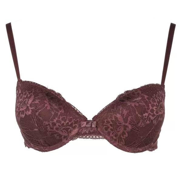 Hot MANOUKIAN Soutien Gorge En Dentelle Prune Violet