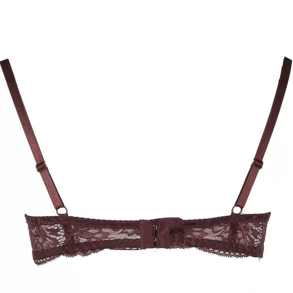 Hot MANOUKIAN Soutien Gorge En Dentelle Prune Violet