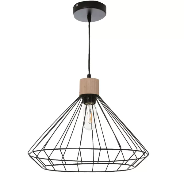 Cheap DECLIC HOME Suspension Filament M Tal Noire