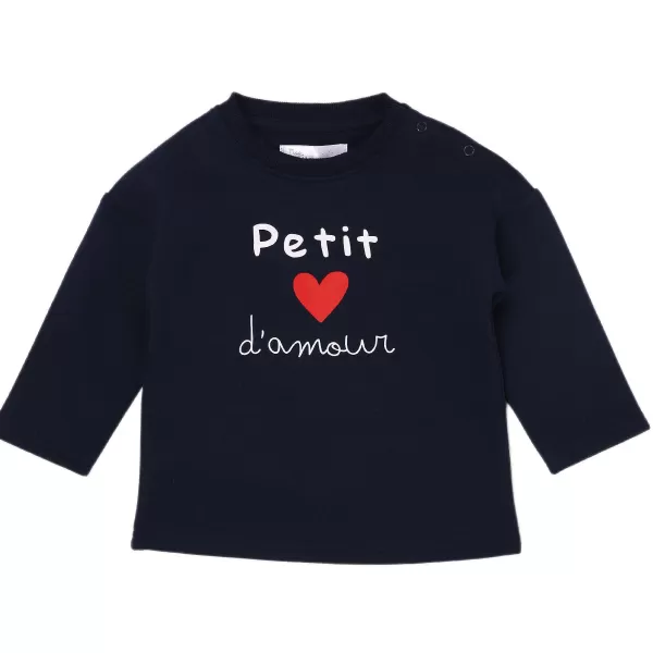 Clearance MES PETITS CAILLOUX Sweat Ferm 3/36 Mois