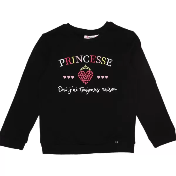 Store LILI MARELLE Sweat Ferme Avec Animation 8/12 Ans