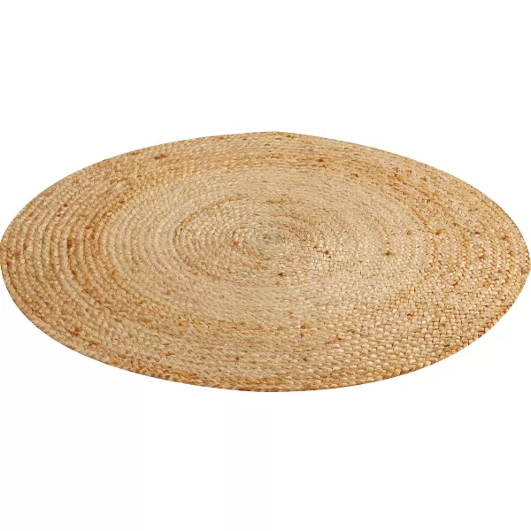 Clearance ALICE KEYNES Tapis Rond En Jute 90 Cm