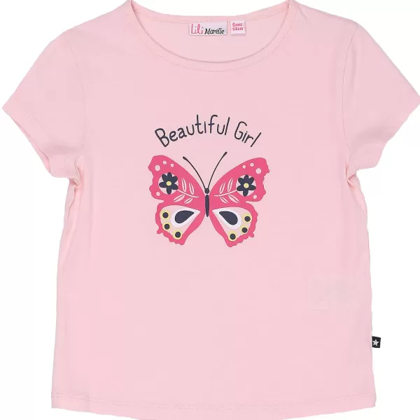 Discount LILI MARELLE Tee-Shirt Manches Courtes 3/6 Ans