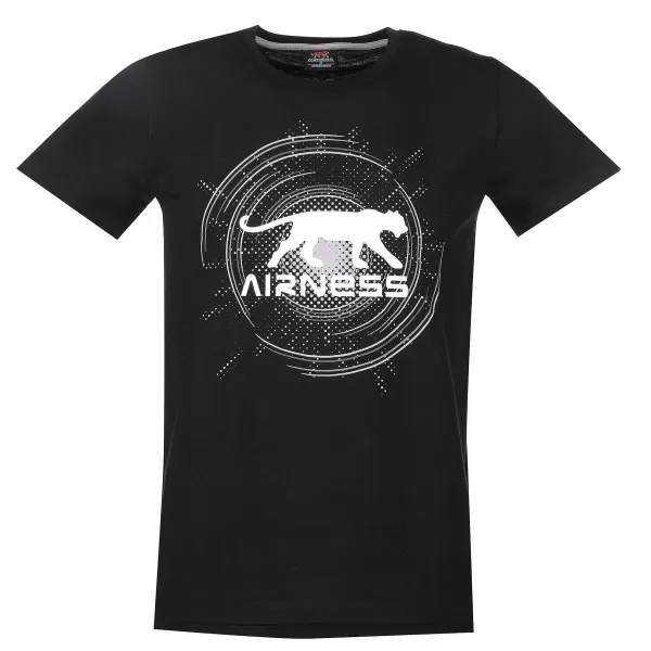 Best AIRNESS Tee-Shirt Motif Blanc Noir