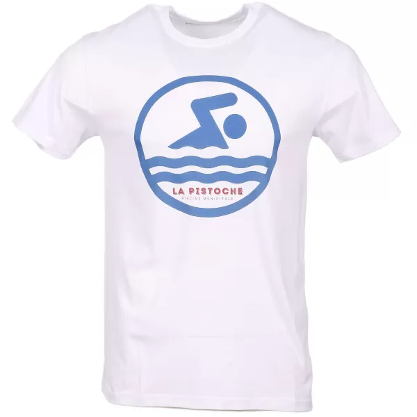 Flash Sale Stokomani Tee-Shirt Piscine Municipale Blanc