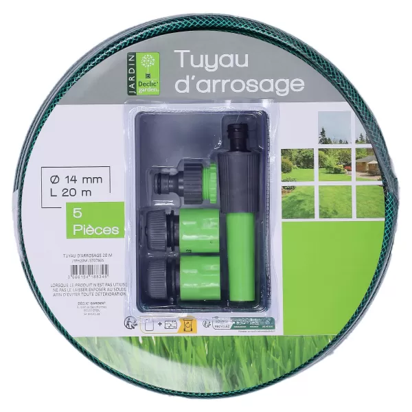 Clearance DECLIC GARDEN Tuyau D'Arrosage Pour Jardin 20M