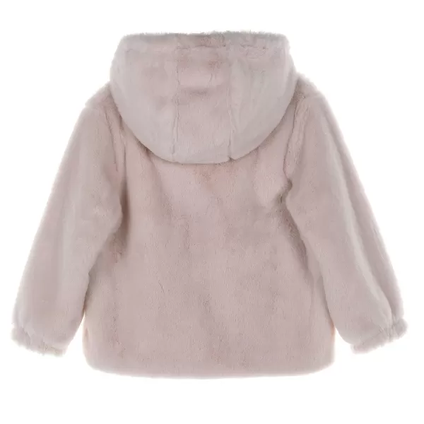 Fashion LILI MARELLE Veste Capuche En Fausse Fourrure 8/12 Ans