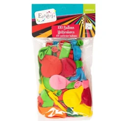 100 Ballons Gonflables Multicolores